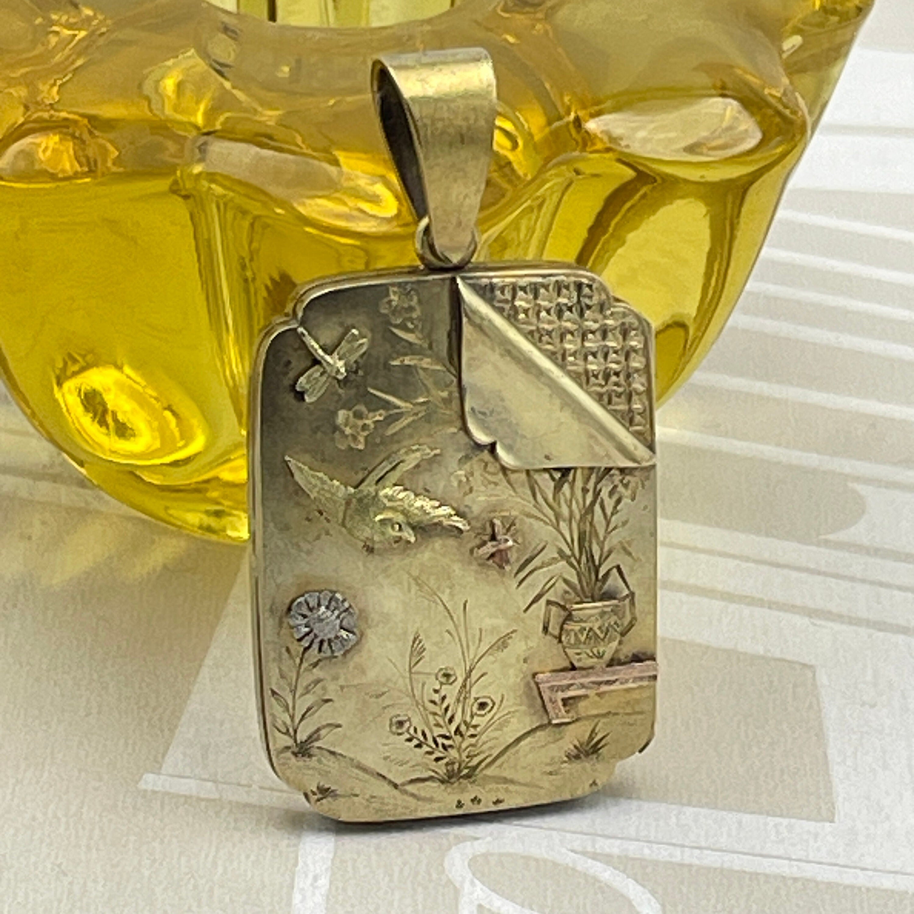 Victorian, 18ct Gold, Rare, Aesthetic Period Locket