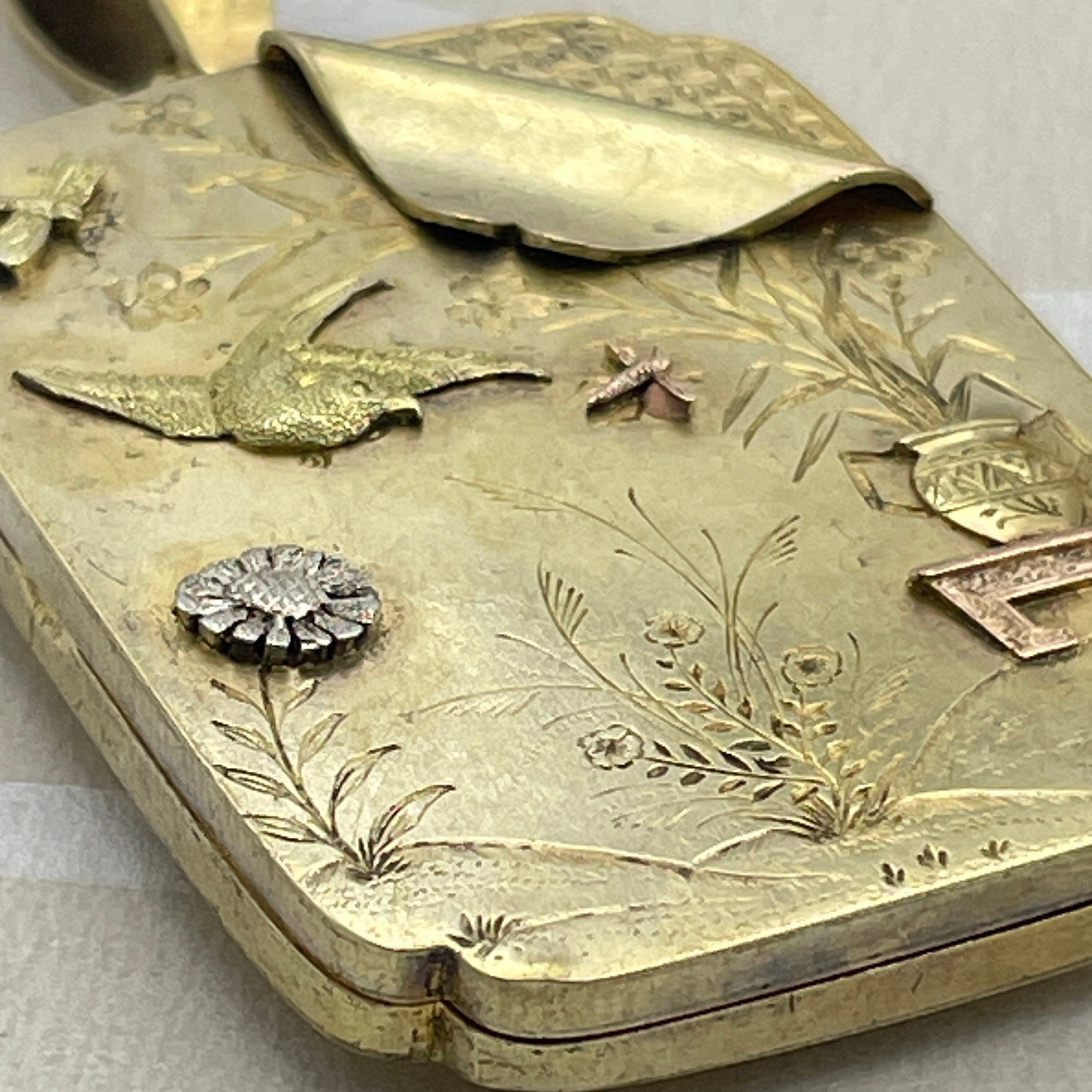 Victorian, 18ct Gold, Rare, Aesthetic Period Locket