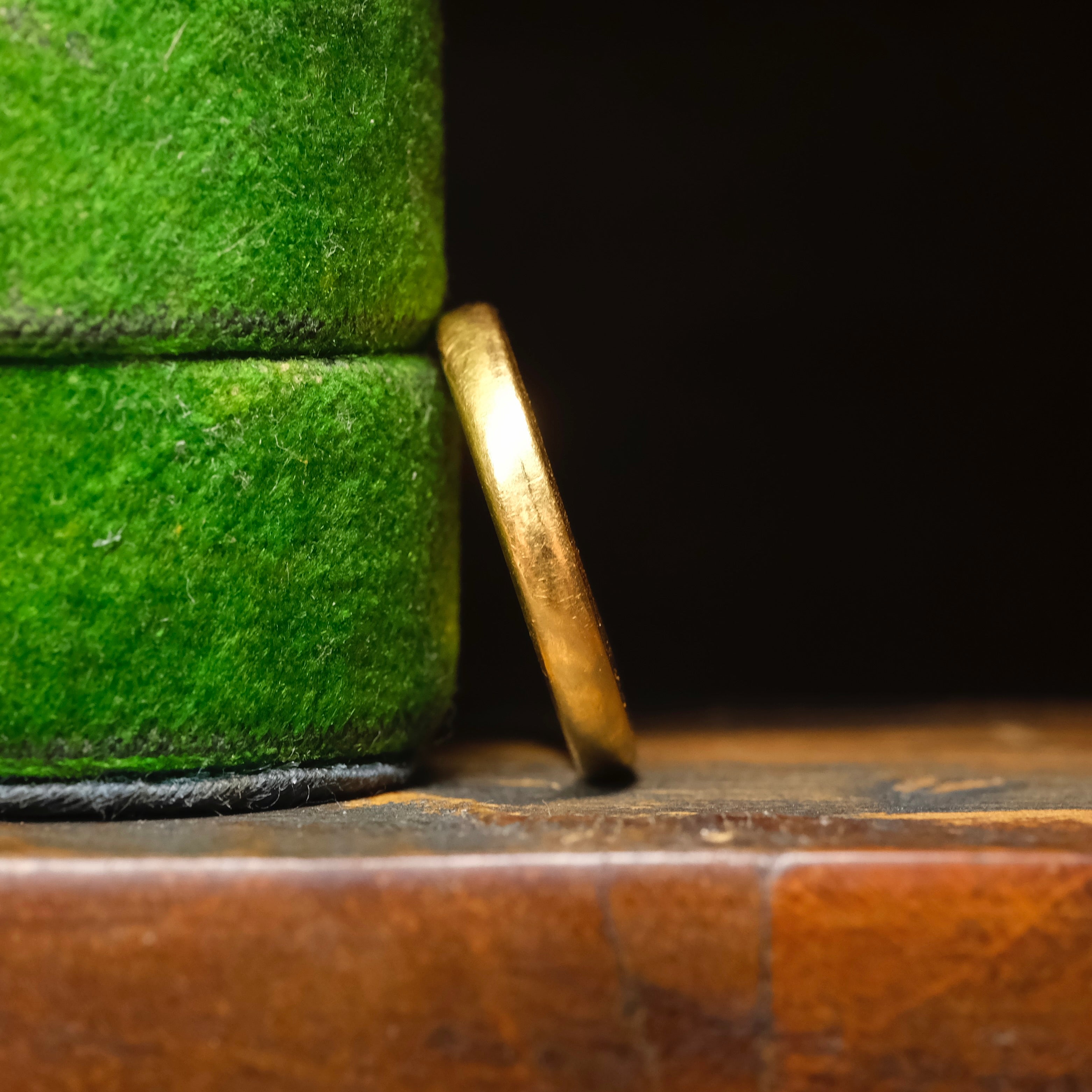 1930's, 22ct Gold Wedding Band, Pinky Ring