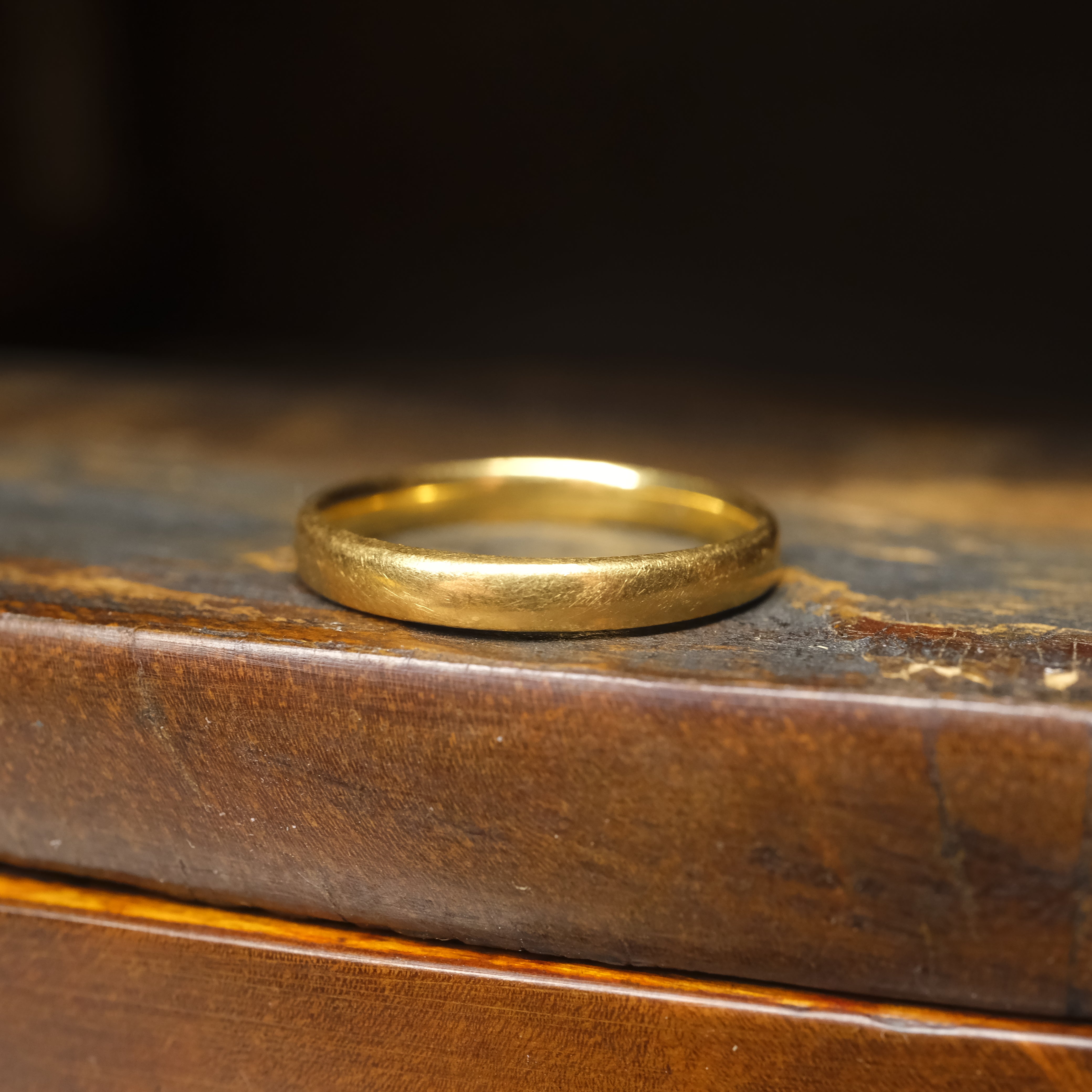 1930's, 22ct Gold Wedding Band, Pinky Ring
