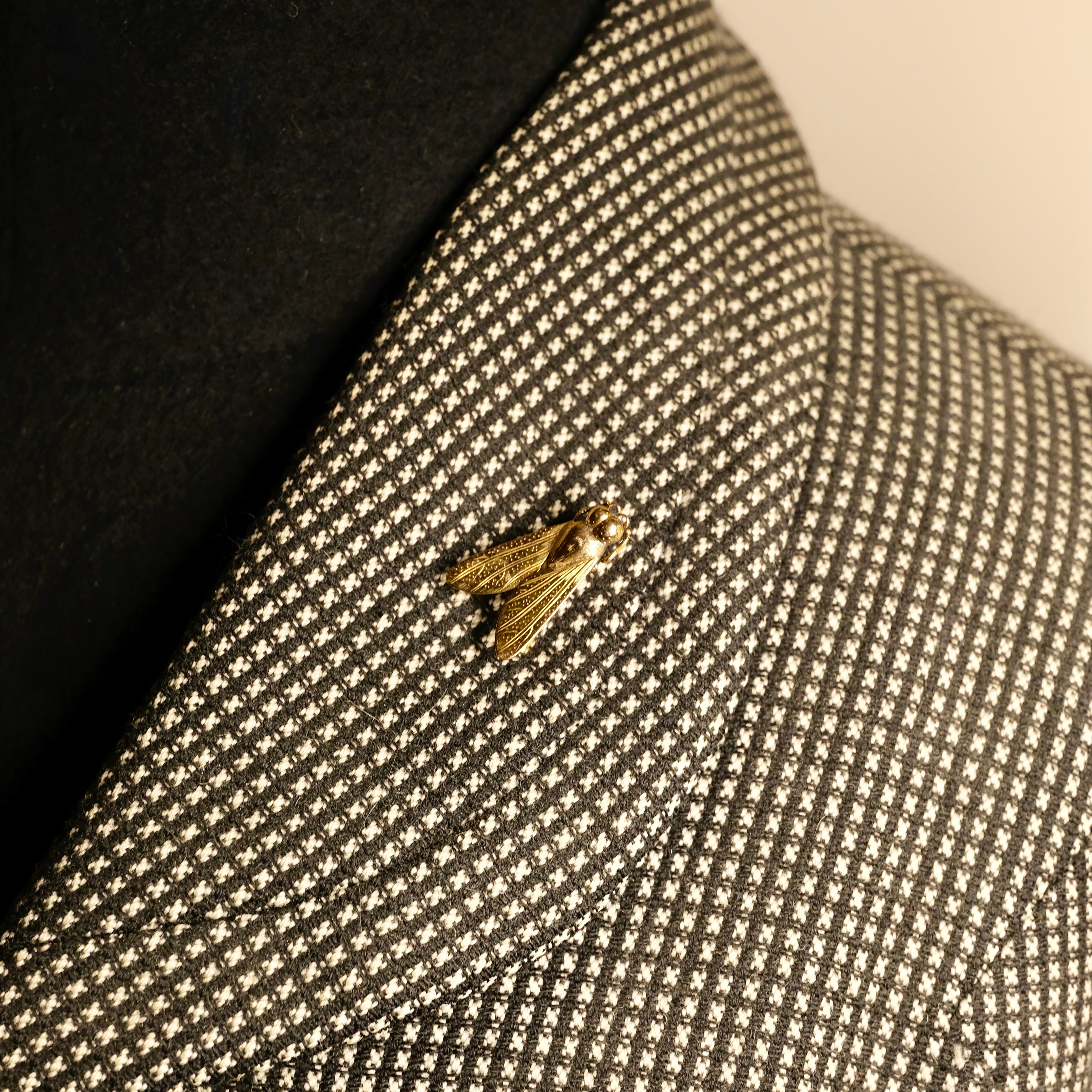 Victorian, 9ct Rose Gold, Fly Stick Pin, In Case