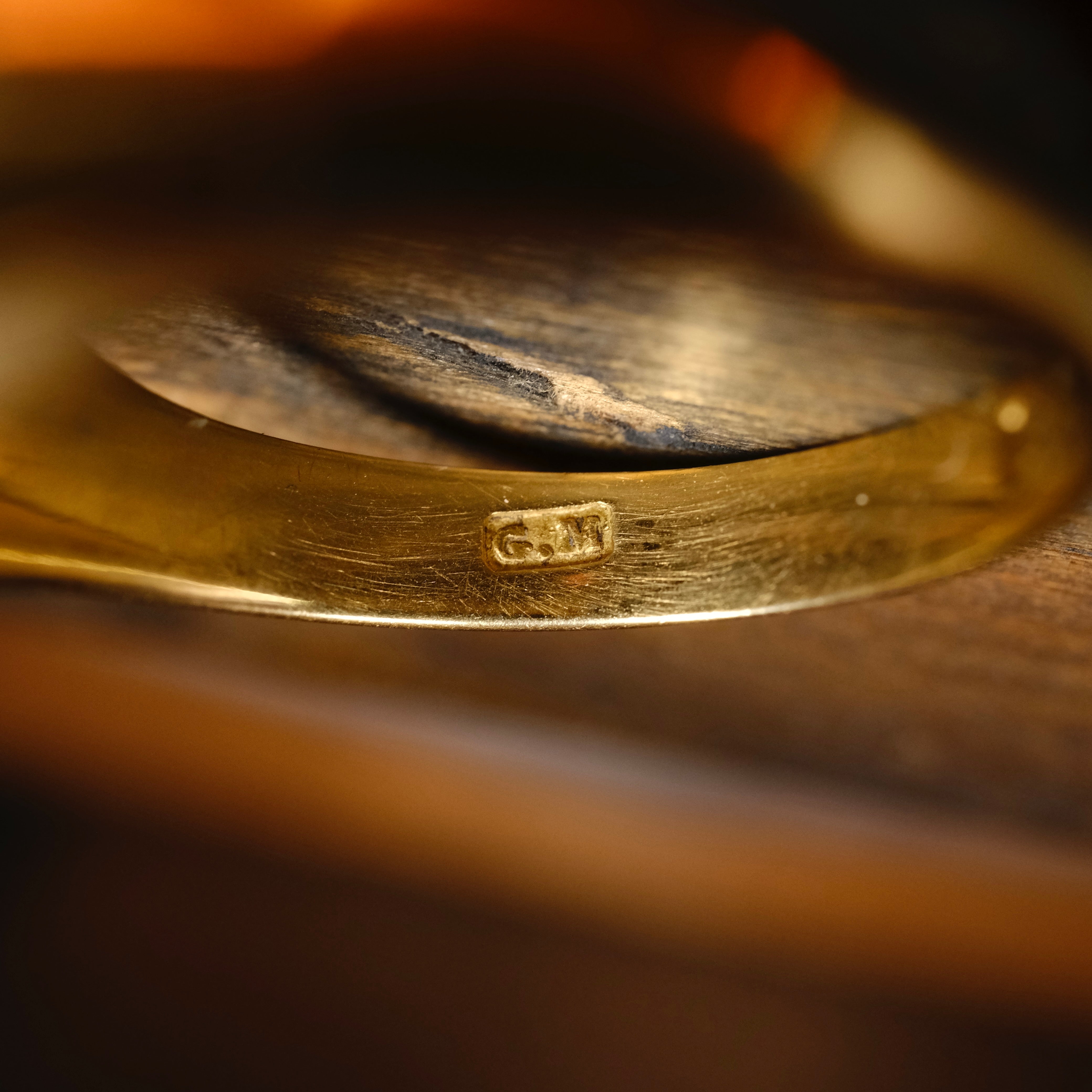 Antique, Gents, Victorian 18ct Gold, Bloodstone Signet Ring, Hallmarked in 1893