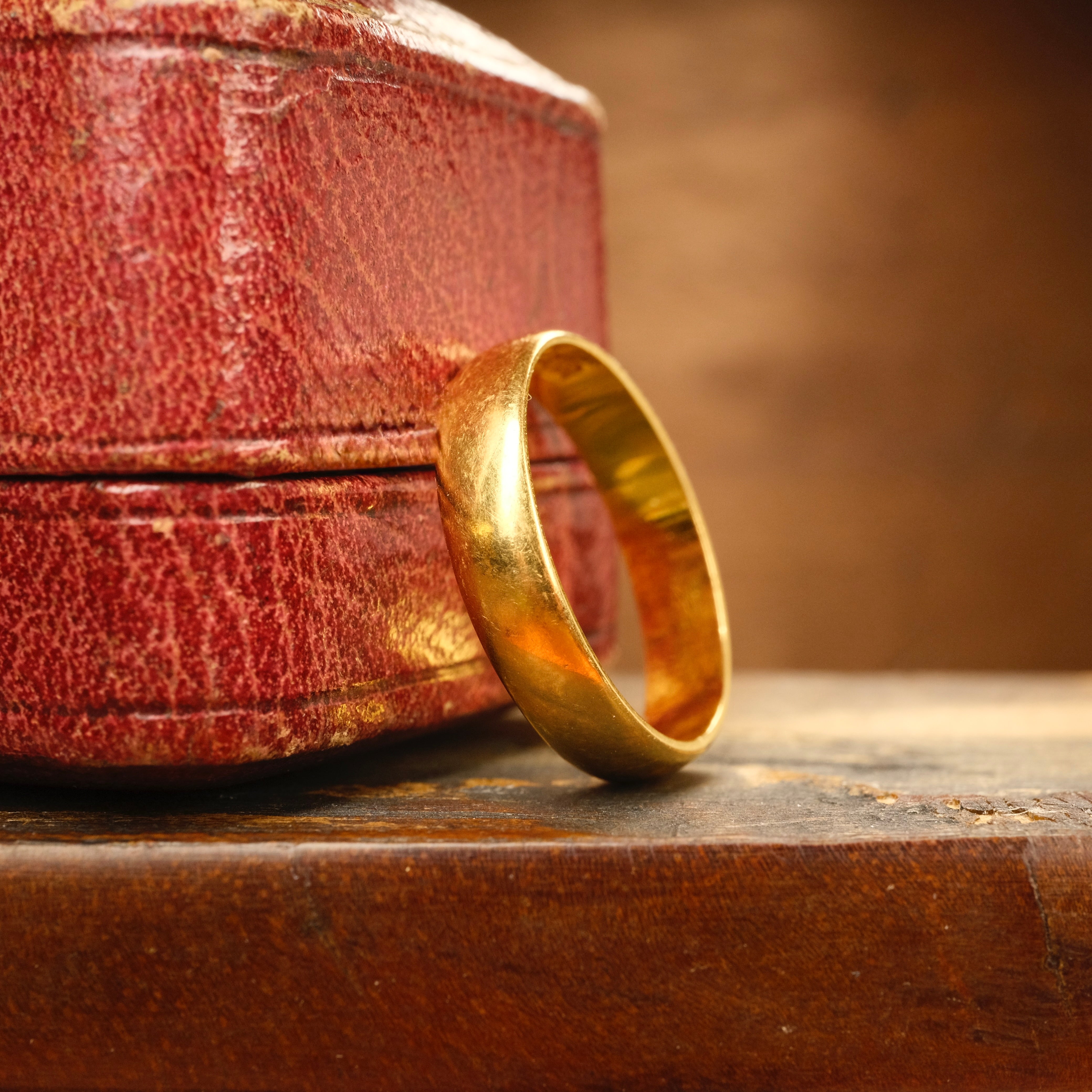 Vintage, 1950's, 22ct Gold Band Ring
