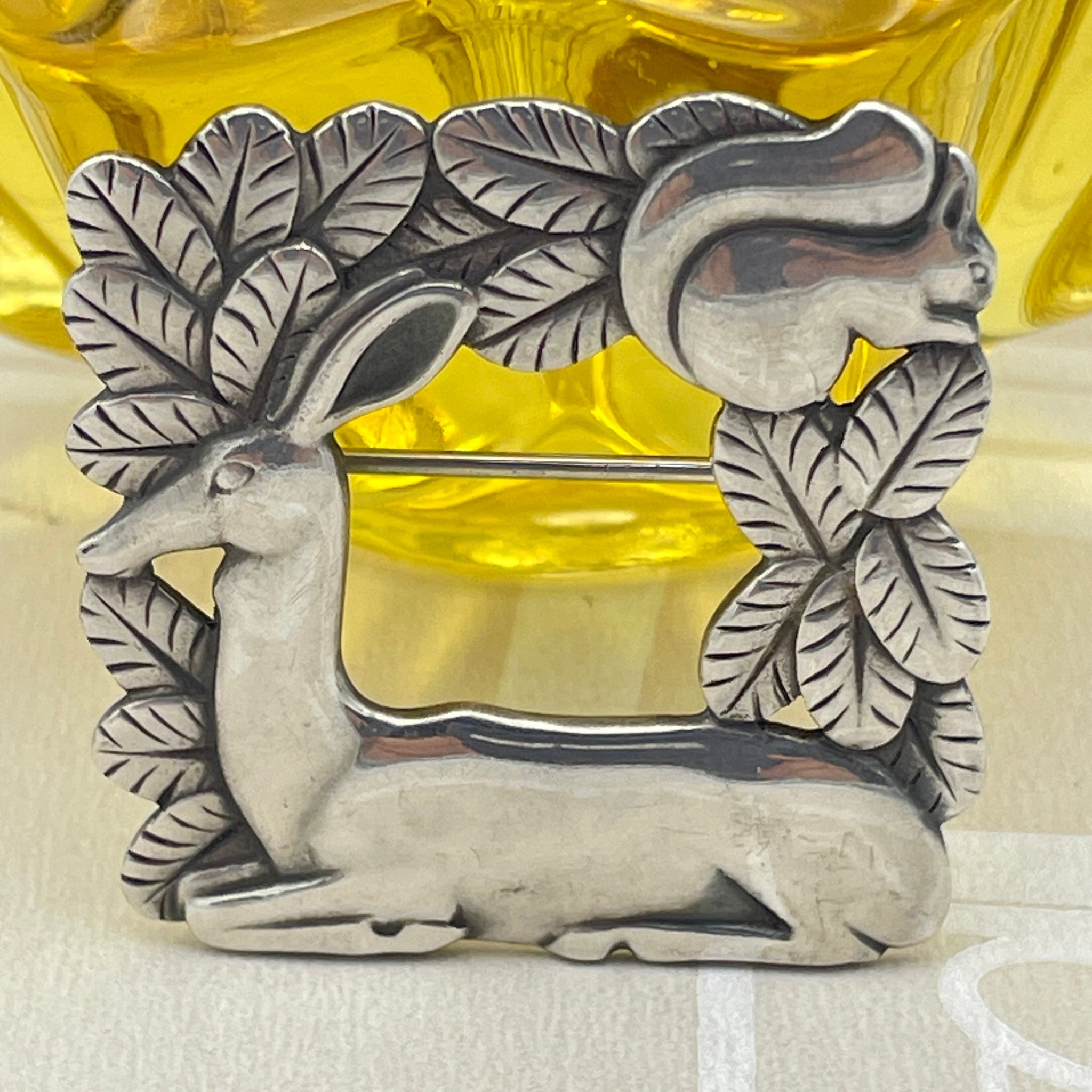 Georg jensen silver brooch 2025