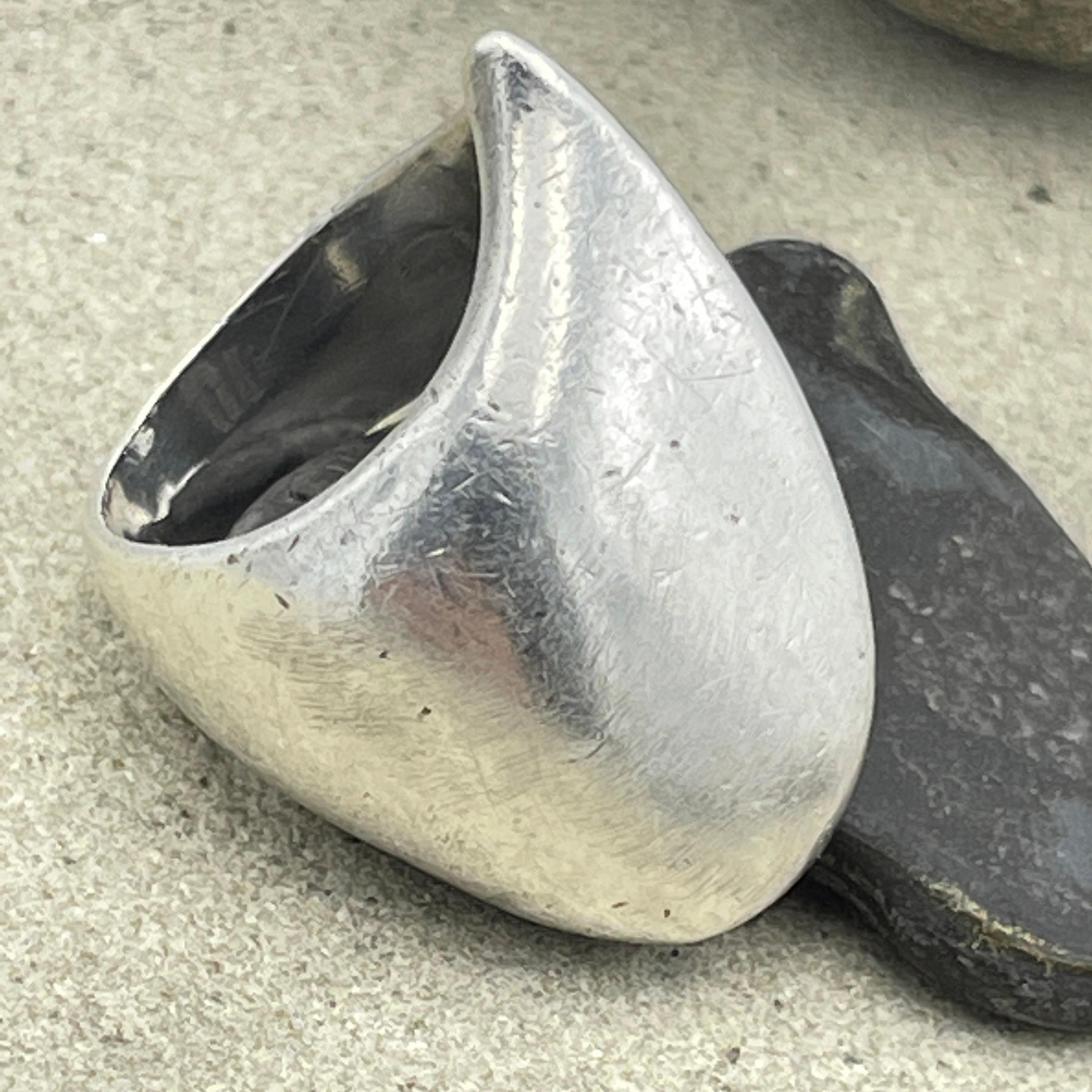 Vintage 1960s, georg jensen ring no 91, by nanna ditzel