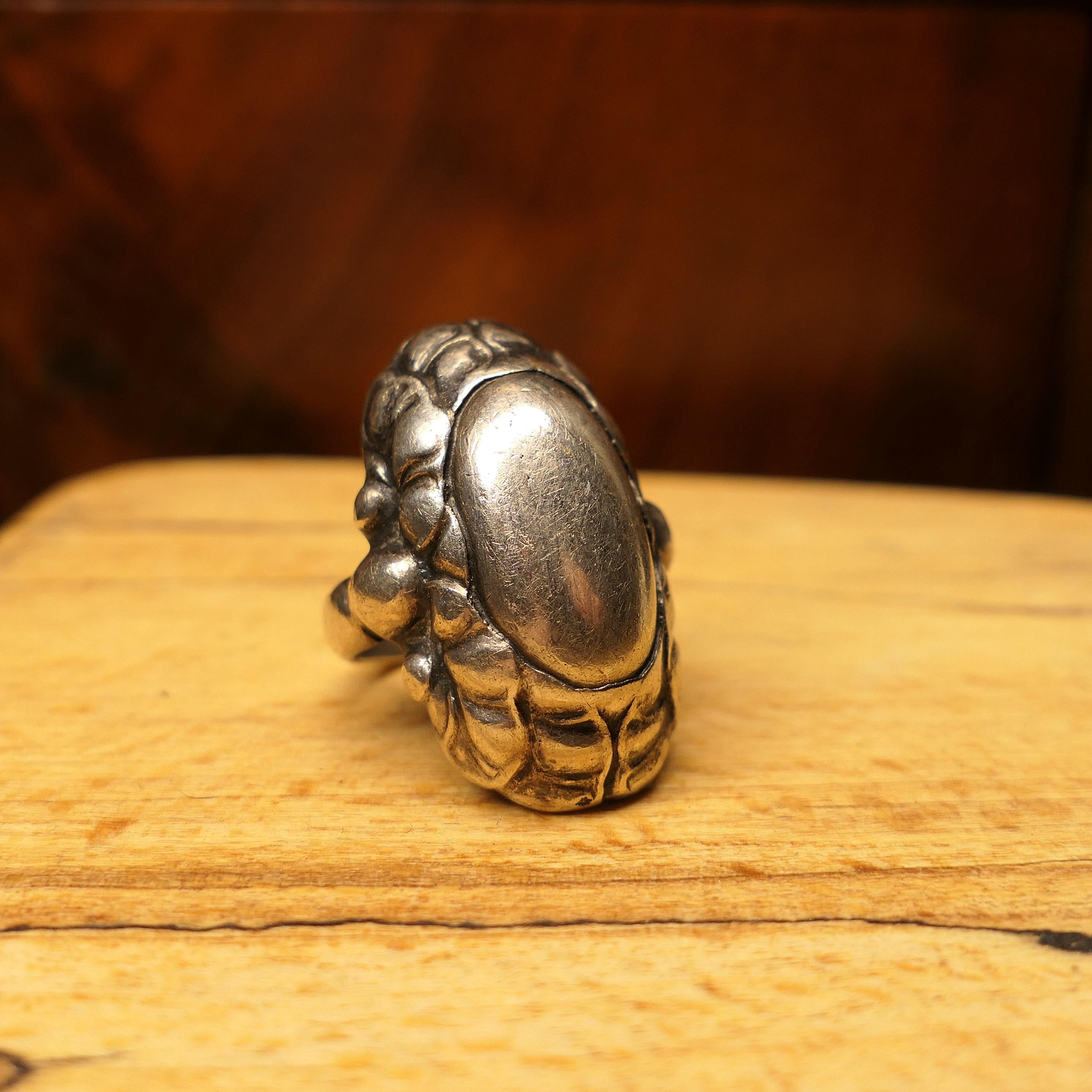 Rare Georg Jensen, ring 11, Sterling Silver, 1930s