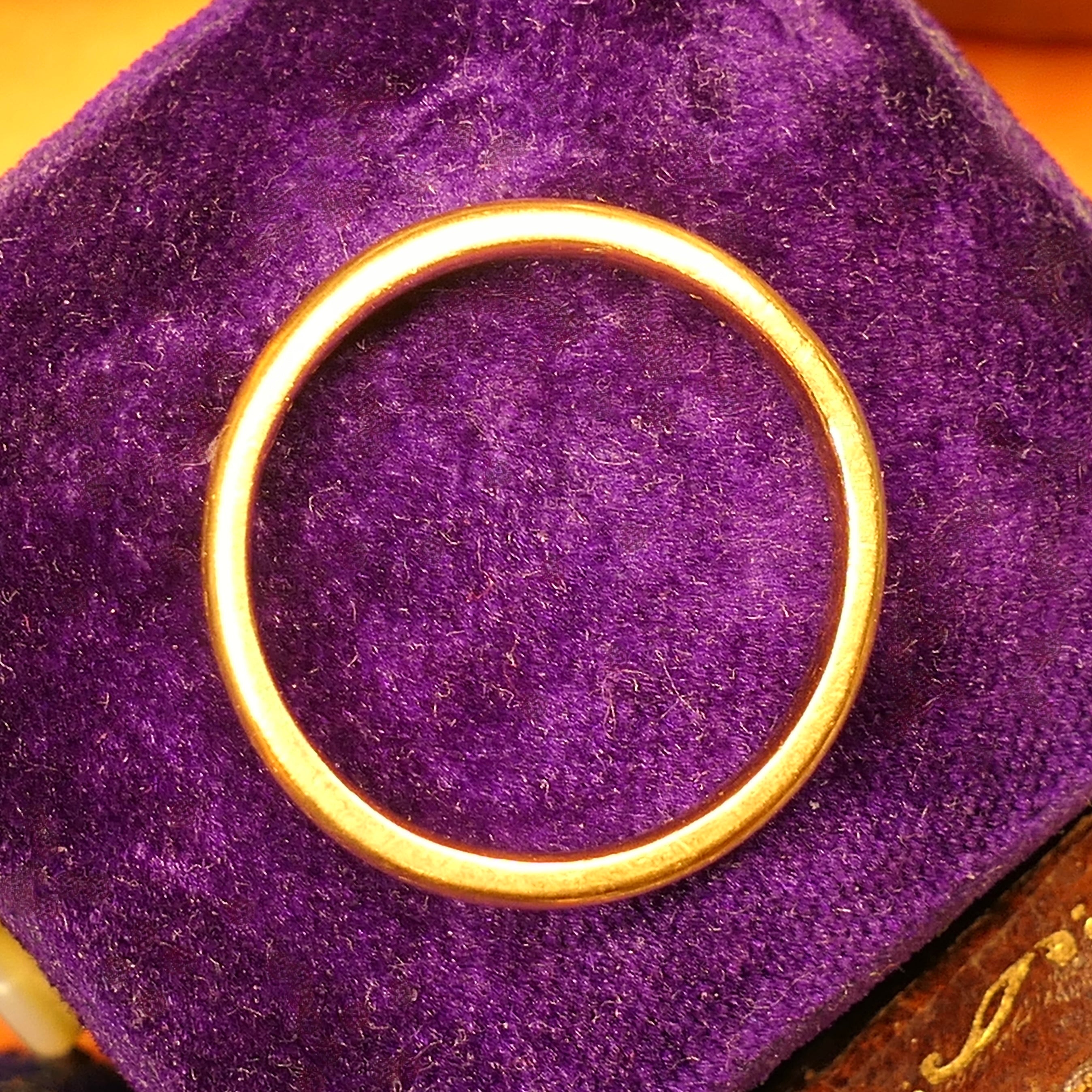 1920's, 22ct Gold Wedding Band Ring