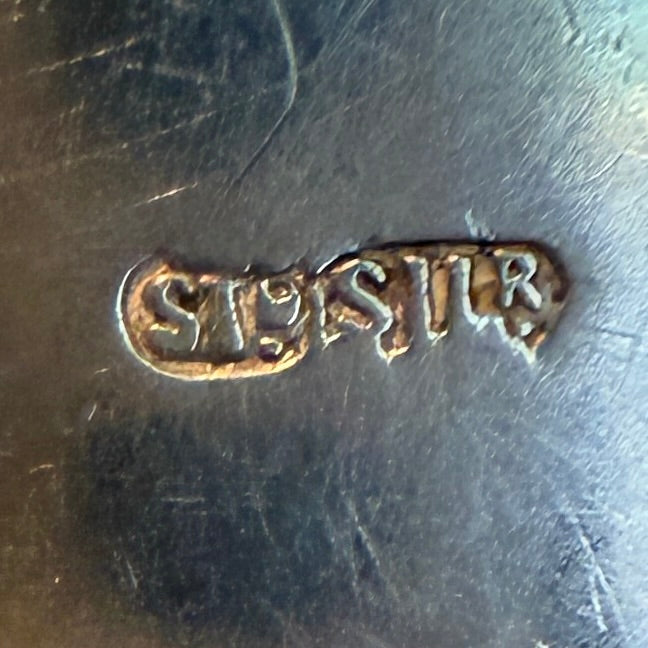 Victorian, Sterling Silver, Hand Engraved Locket