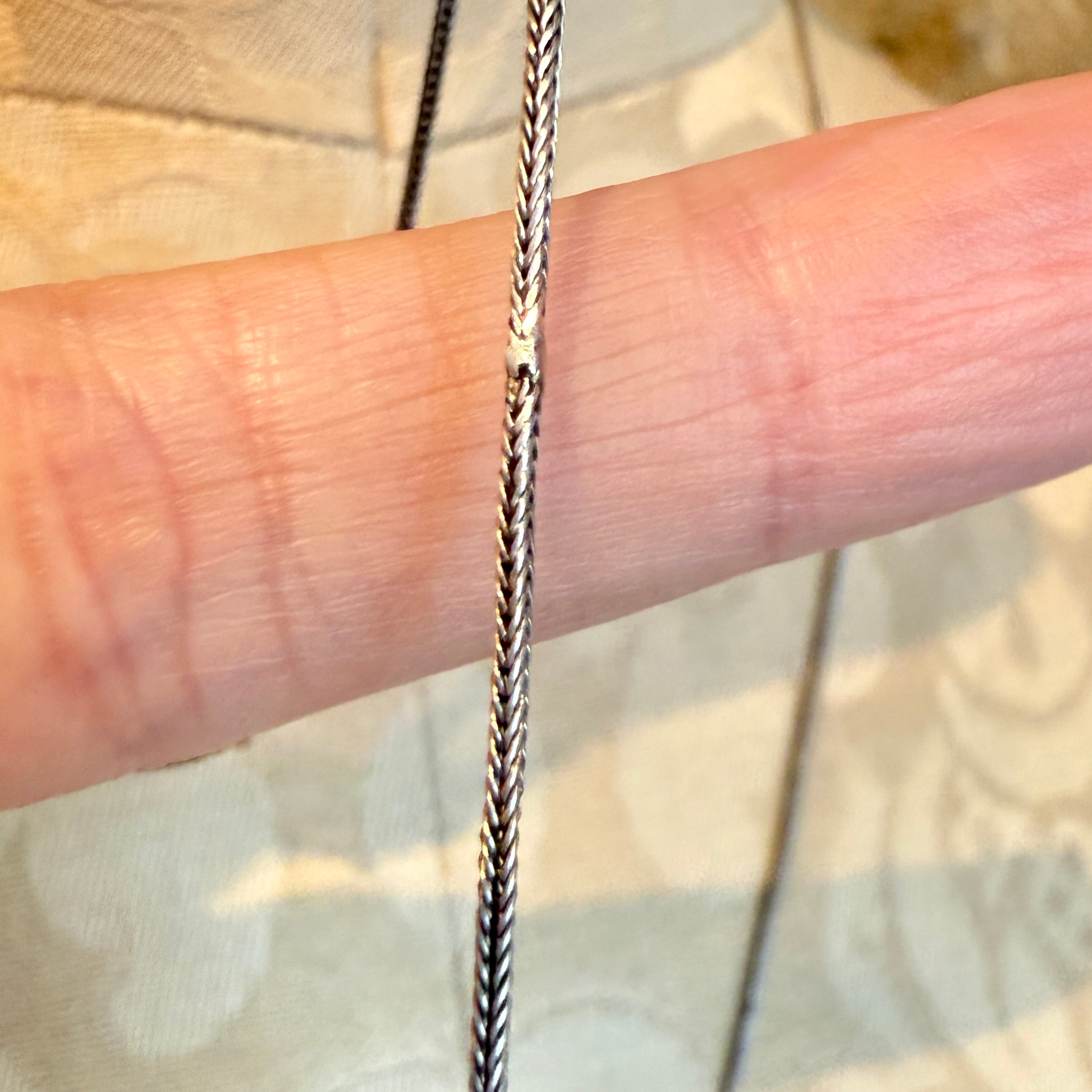 Antique, Silver, Fancy Longuard Chain Necklace, c1900