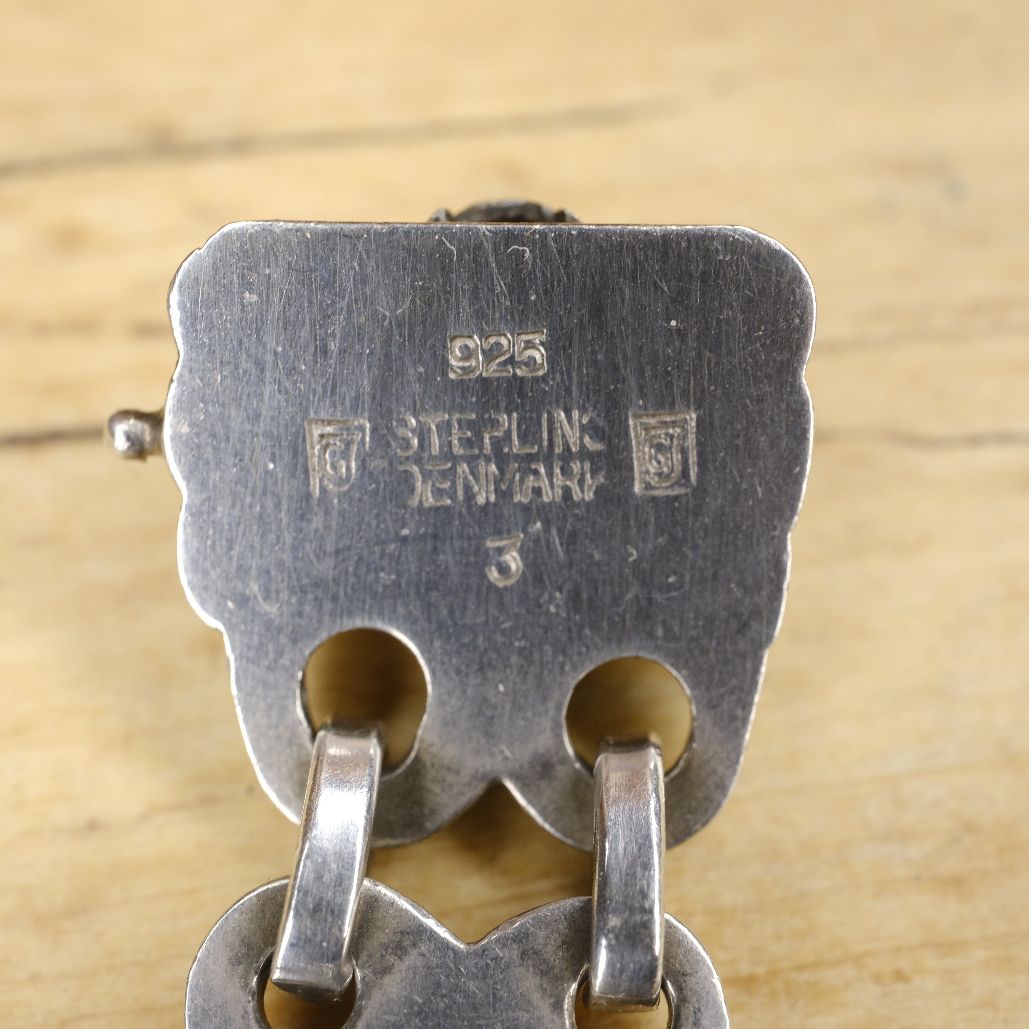 1930s Georg Jensen, Sterling Silver, Bracelet No. 1