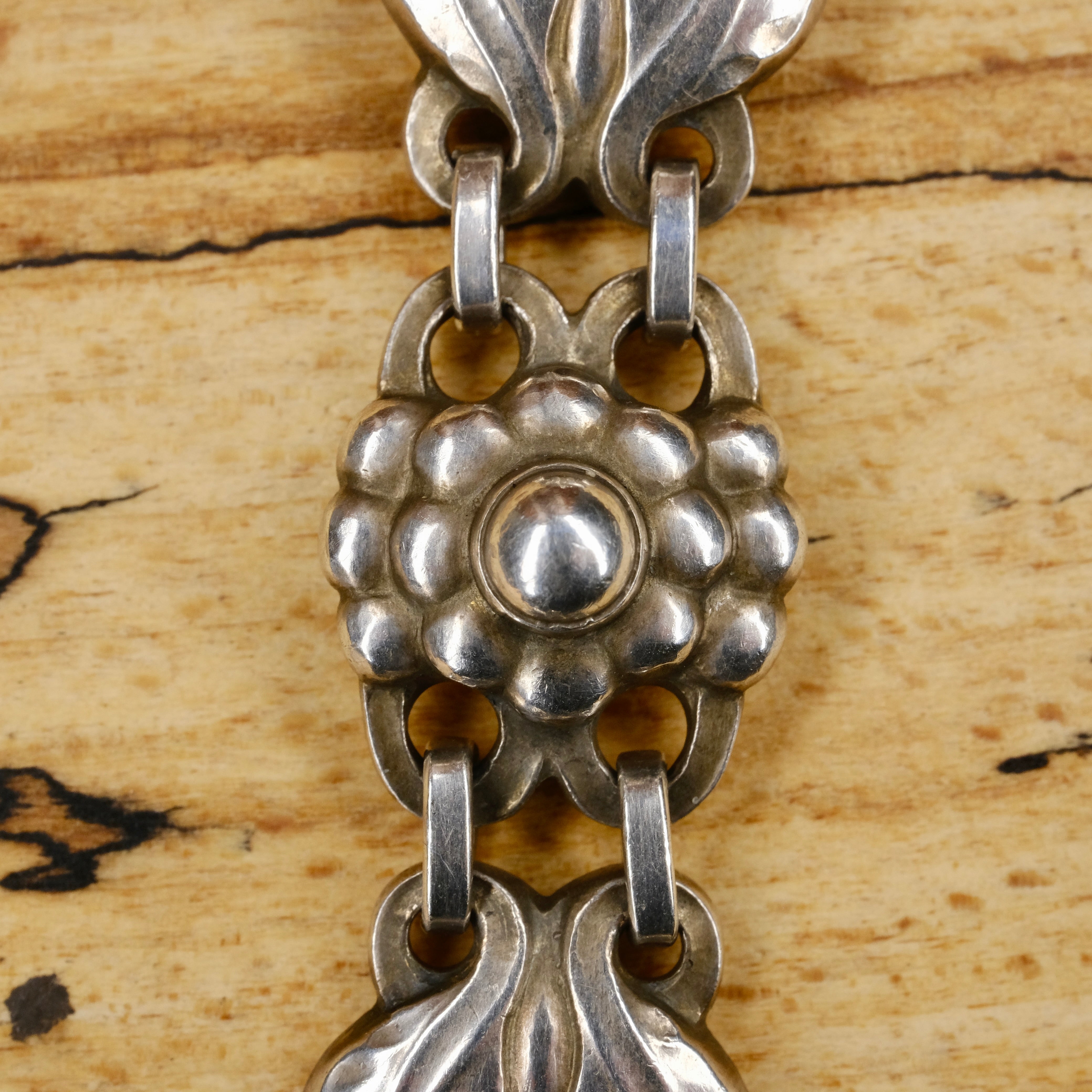 1930s Georg Jensen, Sterling Silver, Bracelet No. 1