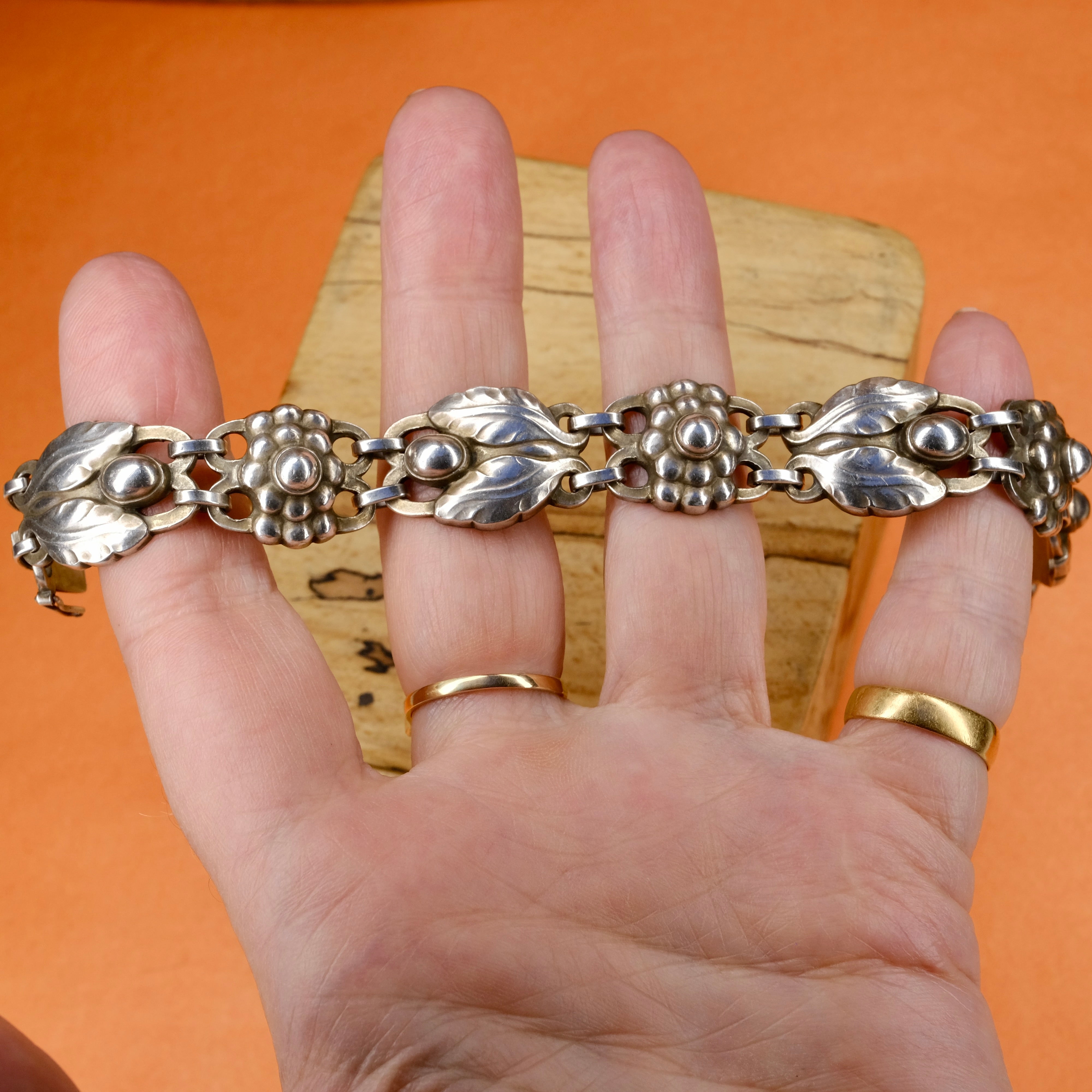 1930s Georg Jensen, Sterling Silver, Bracelet No. 1