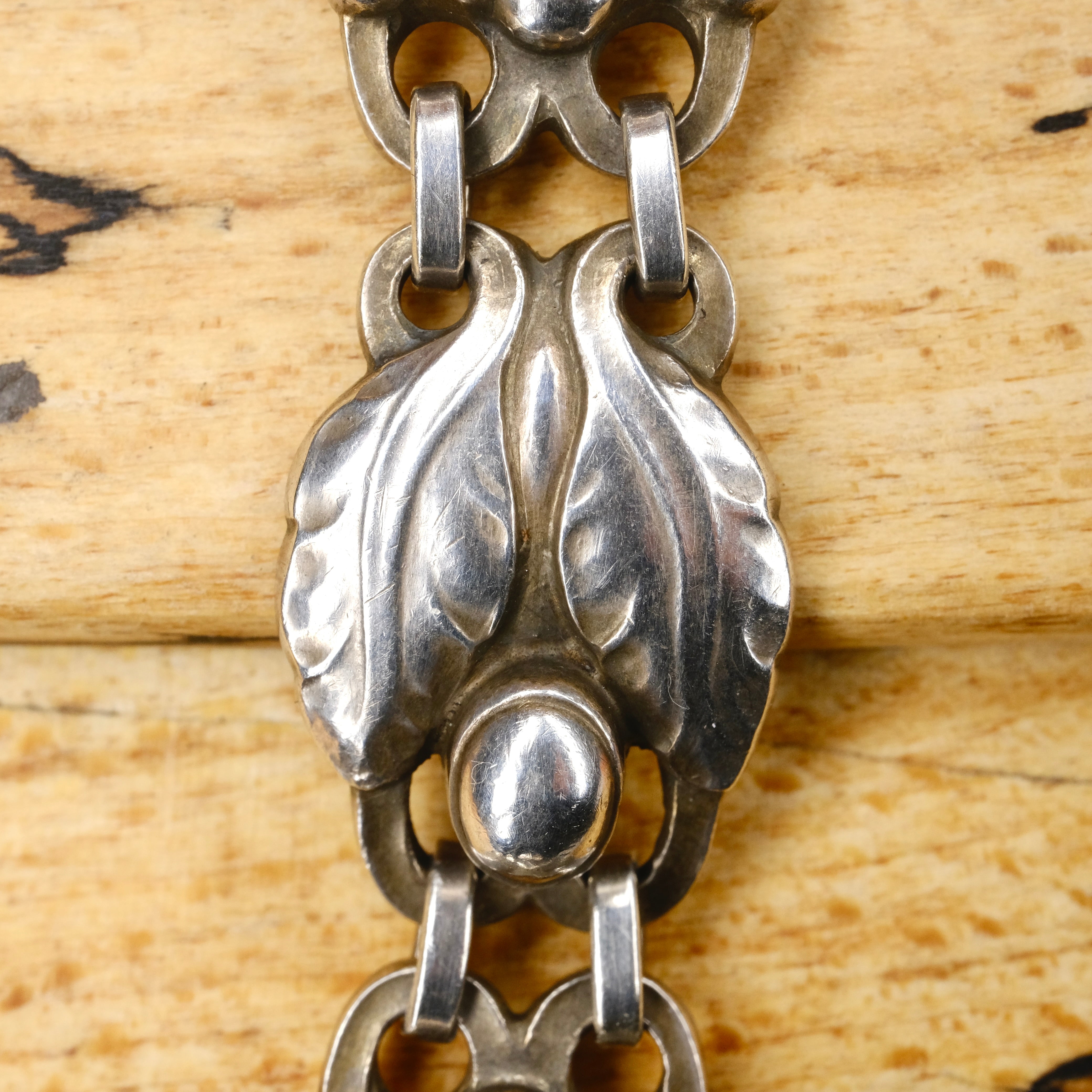 1930s Georg Jensen, Sterling Silver, Bracelet No. 1