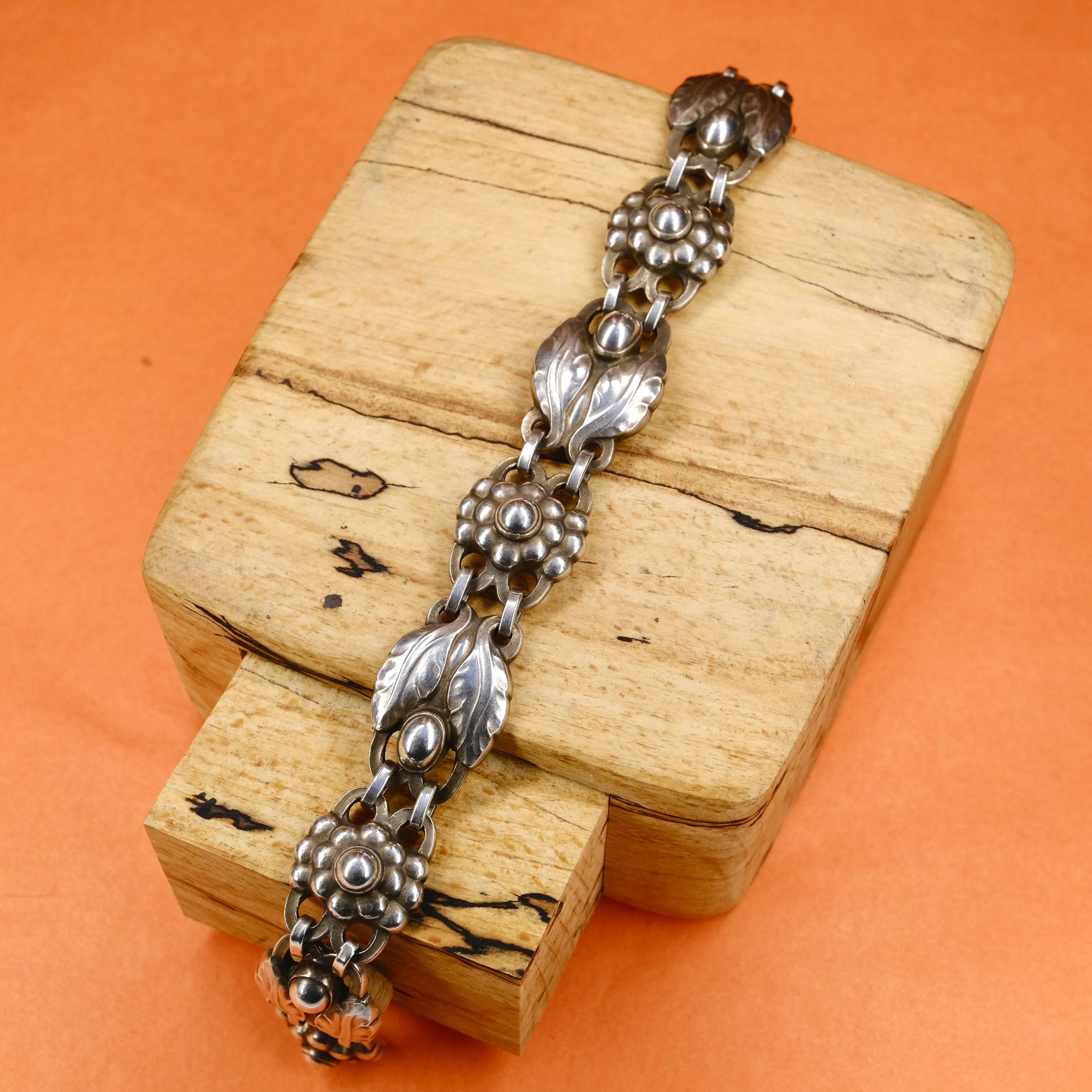 1930s Georg Jensen, Sterling Silver, Bracelet No. 1