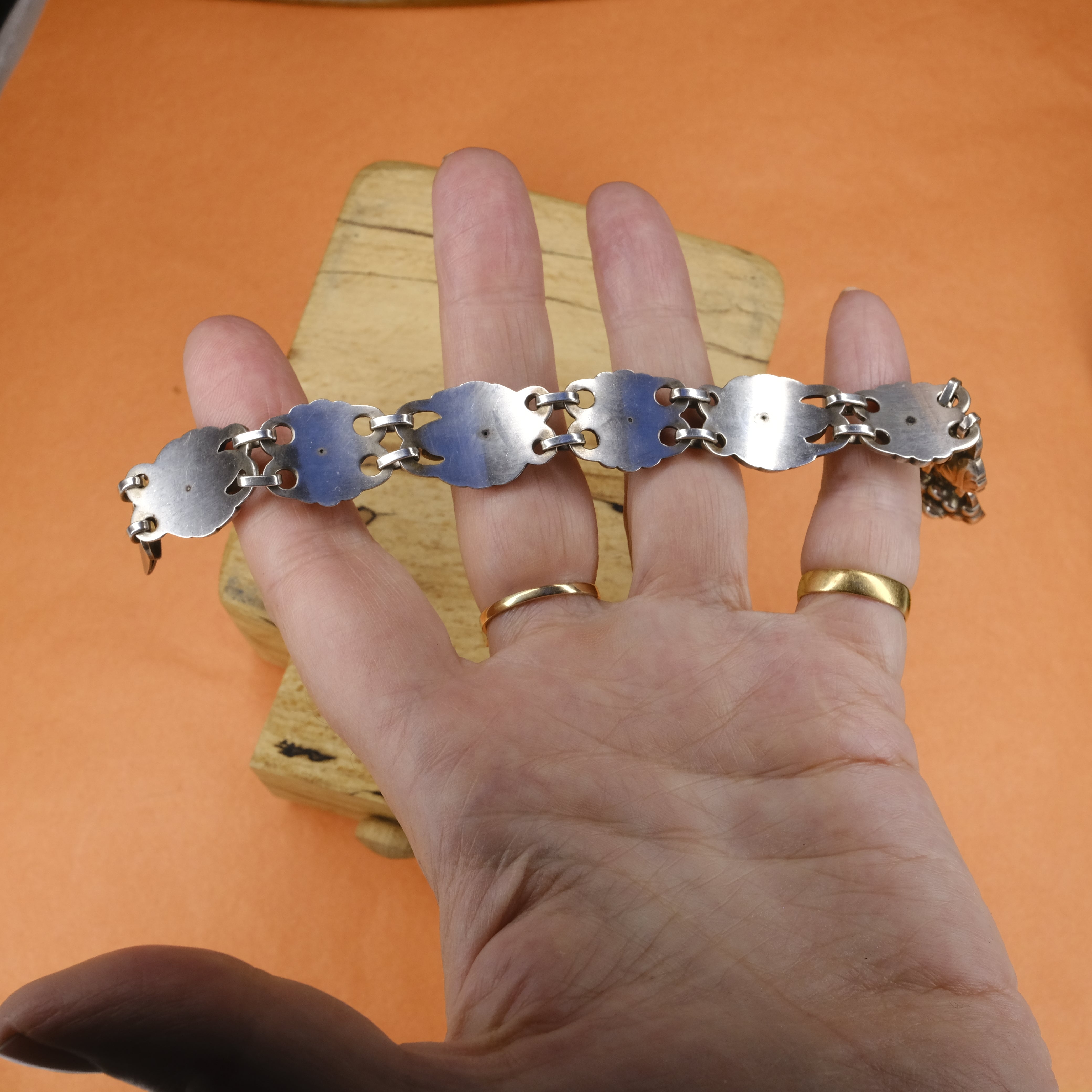 1930s Georg Jensen, Sterling Silver, Bracelet No. 1
