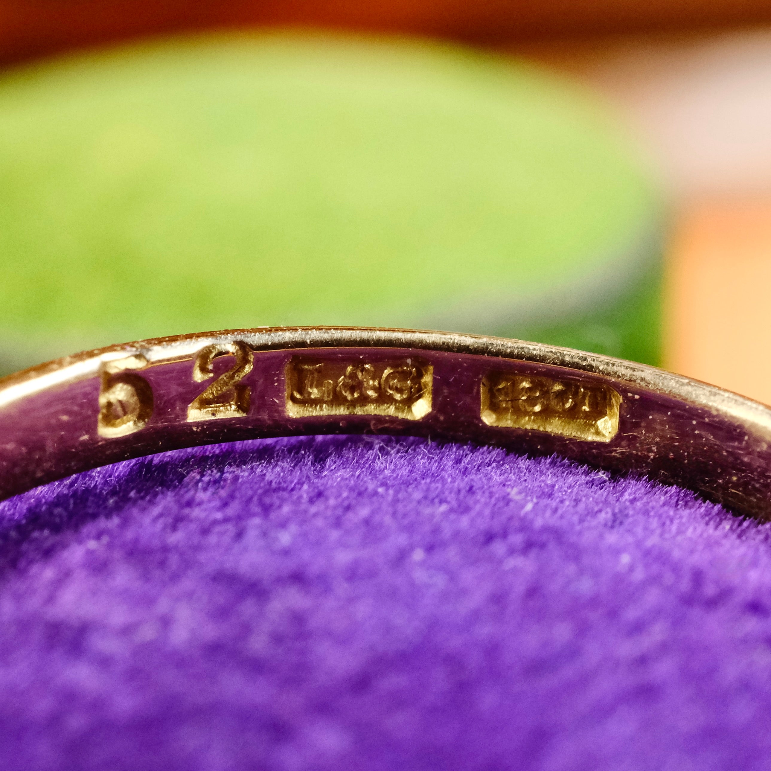 1920s, Art Deco, 18ct Gold, Platinum & Old Cut Diamond, Trilogy Ring