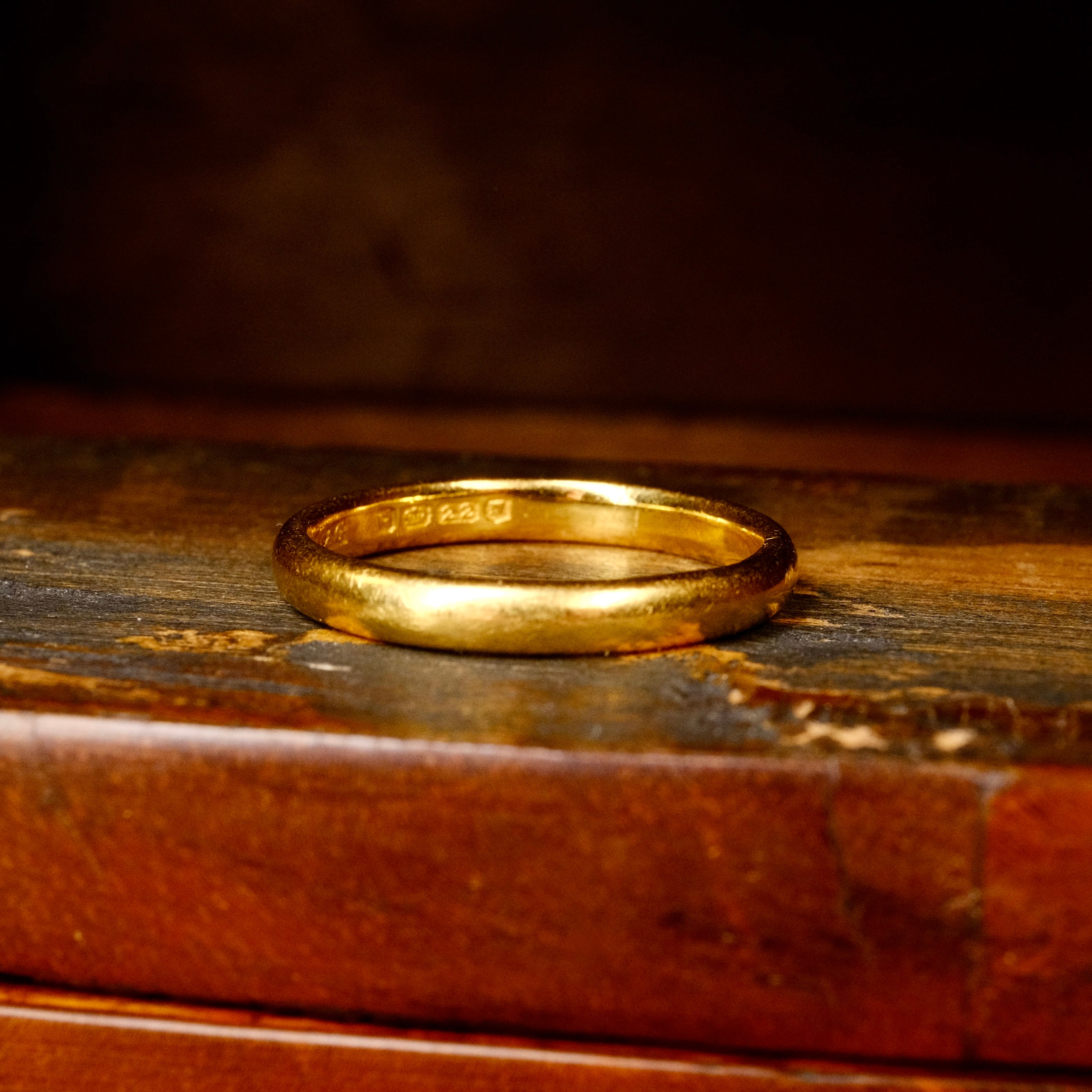 Vintage, 1950's, 22ct Gold Band Ring