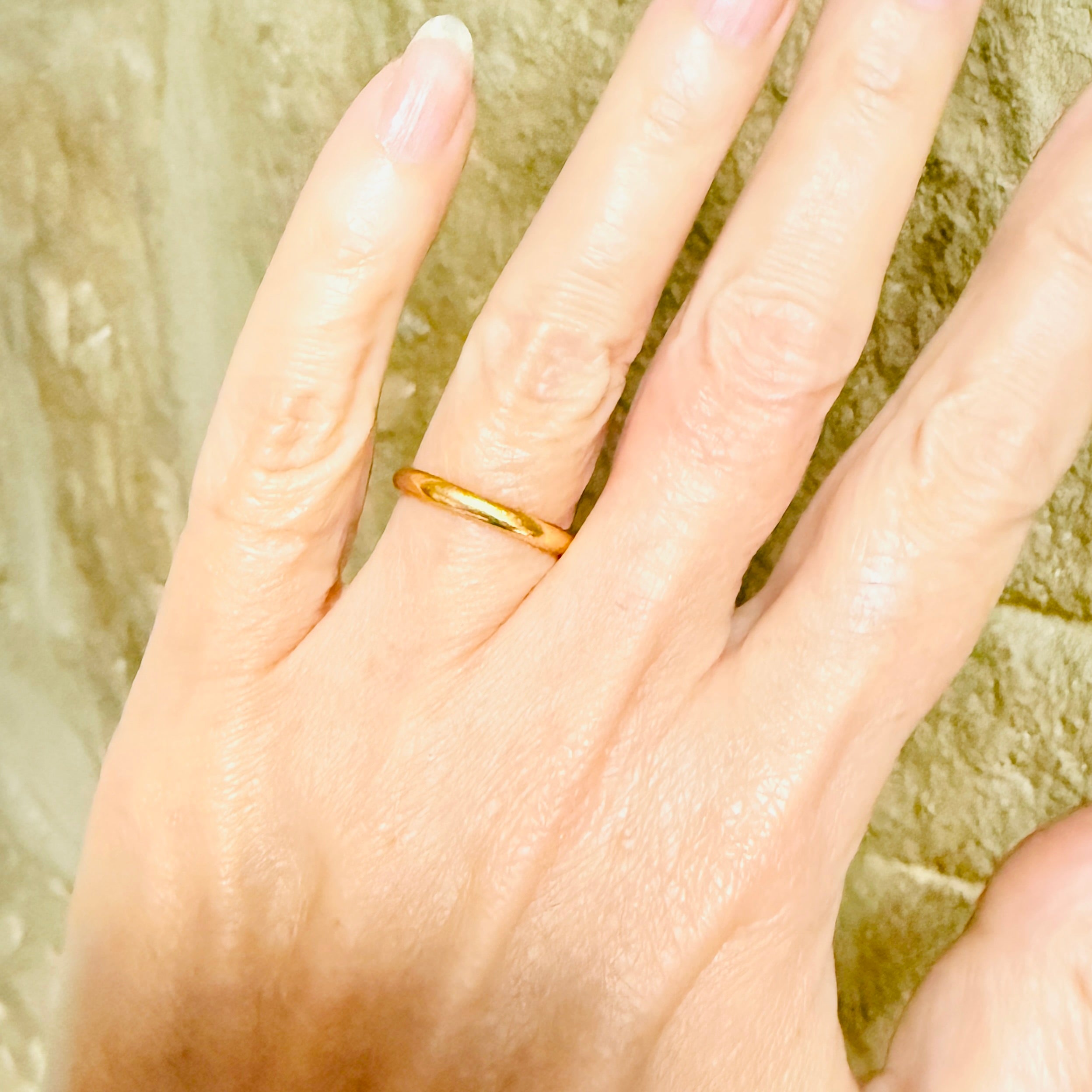 Vintage, 1950's, 22ct Gold Band Ring