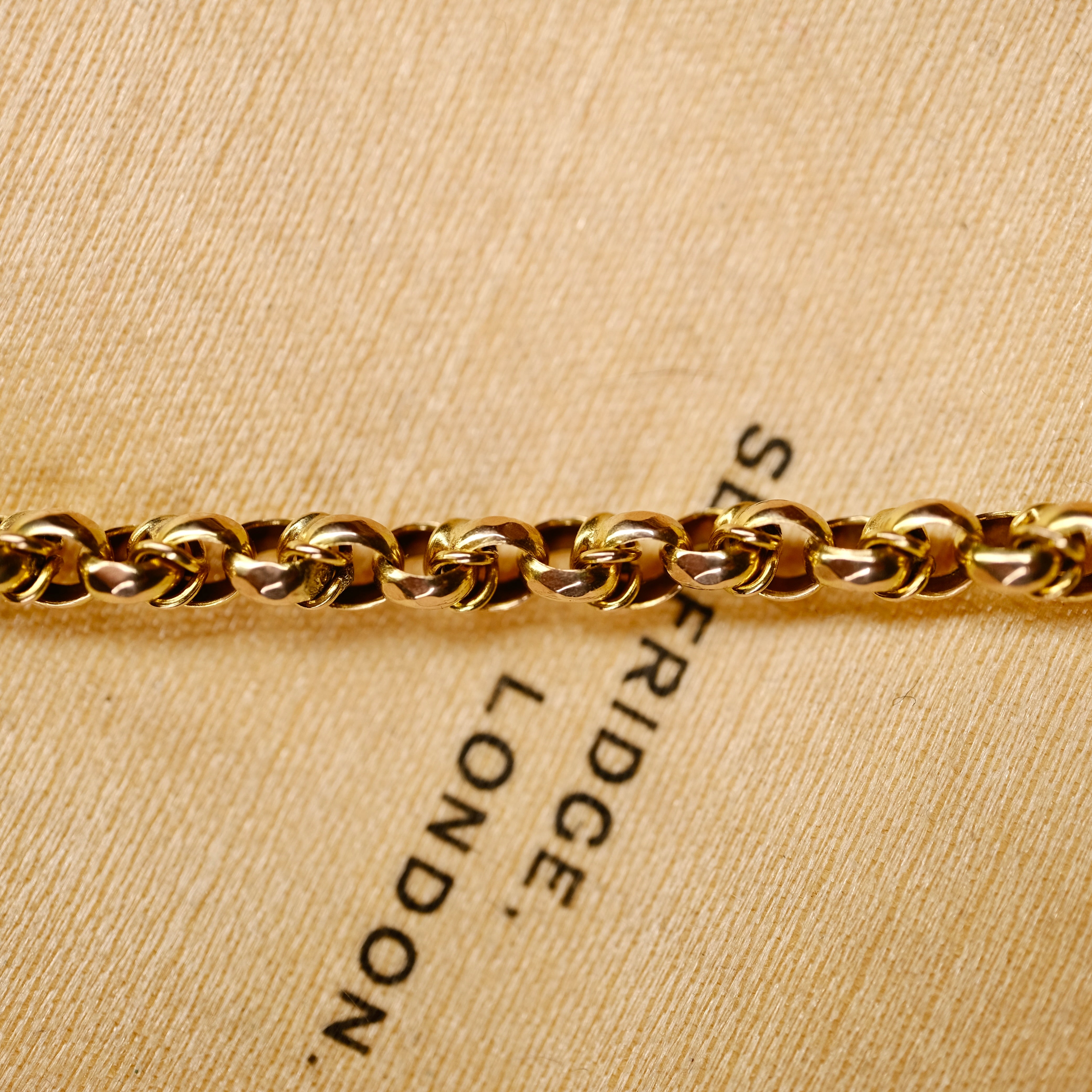 Antique, Victorian 9ct Gold, Guard Chain, Ornate Ball Spacer, Necklace, 27 grams