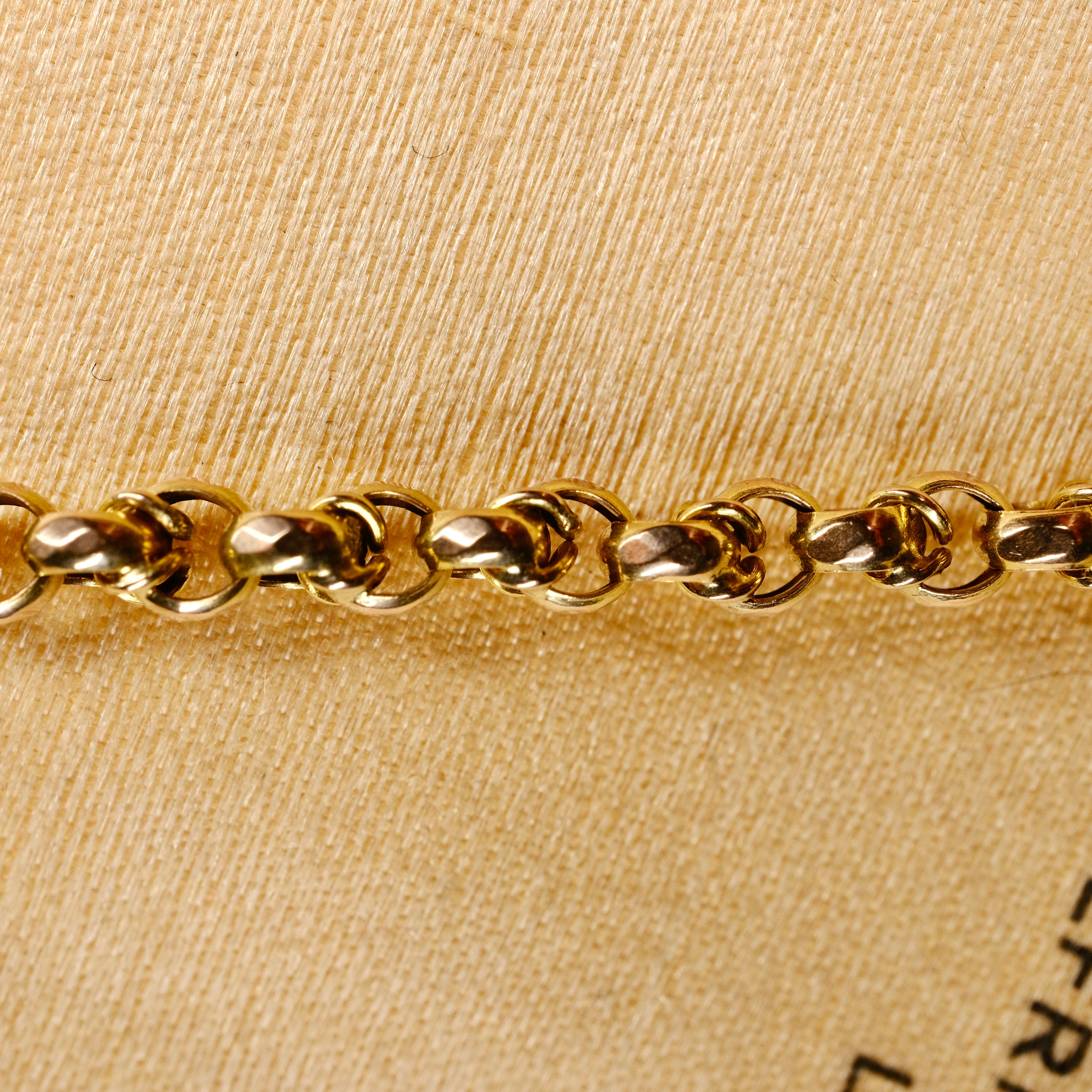 Antique, Victorian 9ct Gold, Guard Chain, Ornate Ball Spacer, Necklace, 27 grams