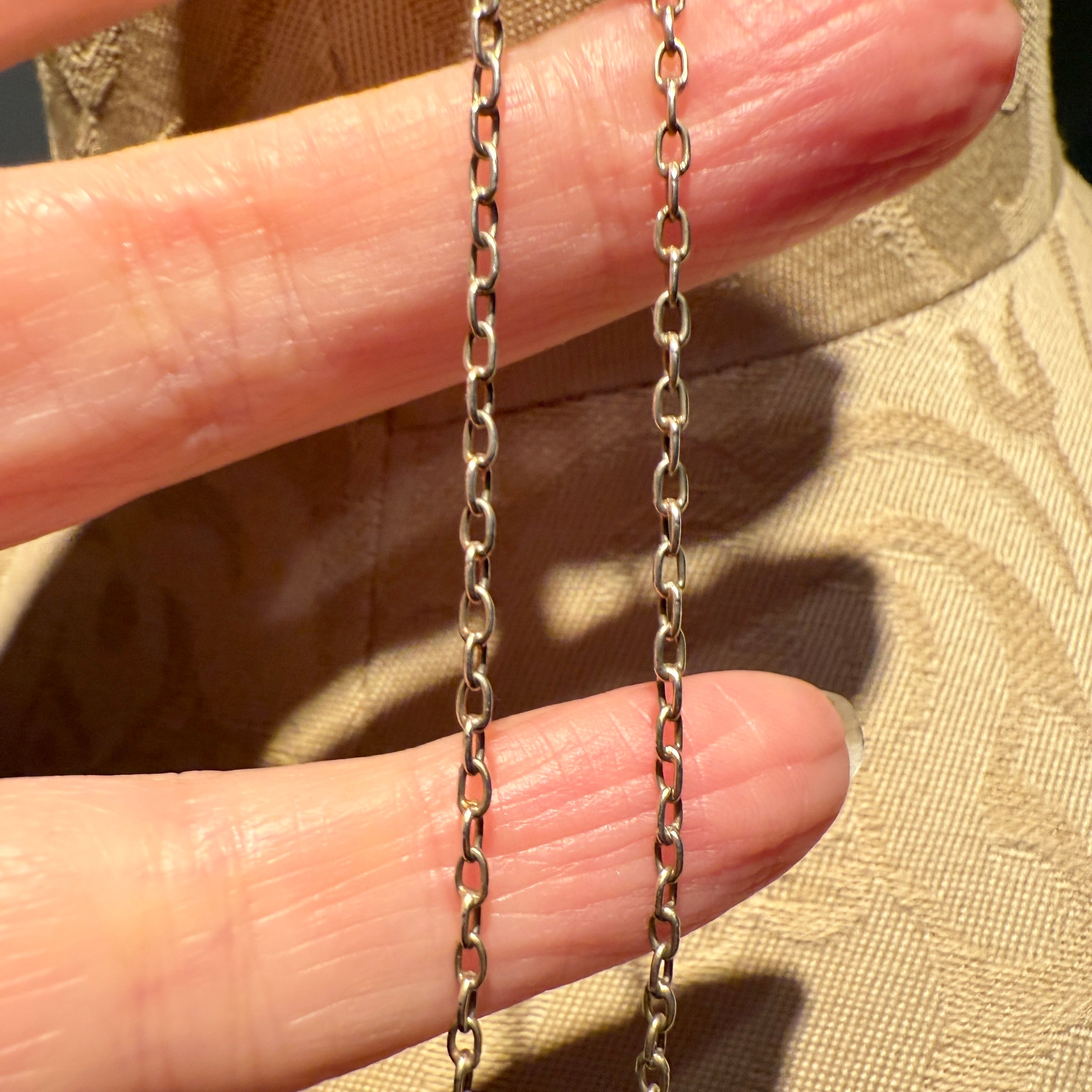 Antique, Victorian Silver & Turquoise floral Swag Festoon Necklace