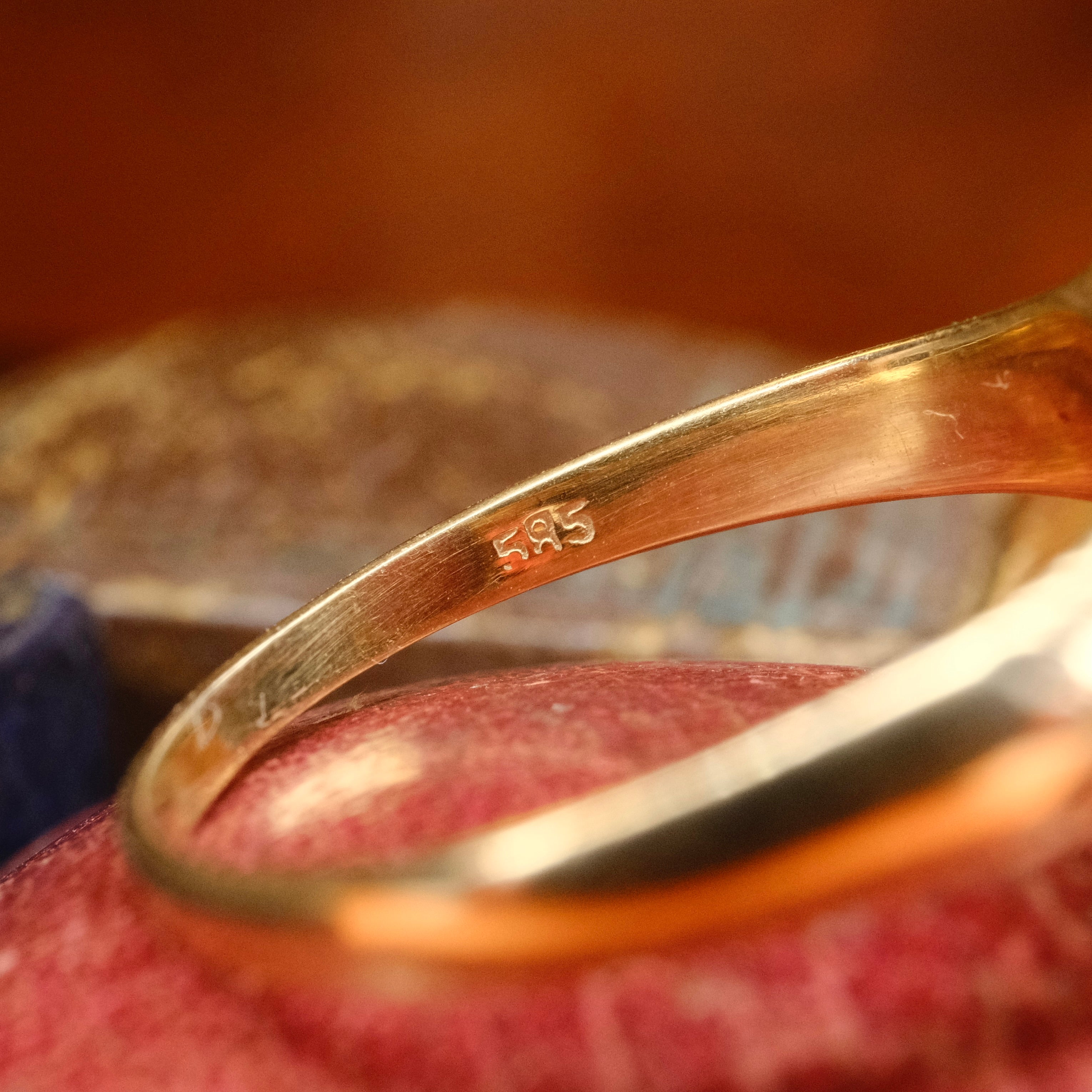 Antique 14ct Gold, Sardonyx, Seal Ring