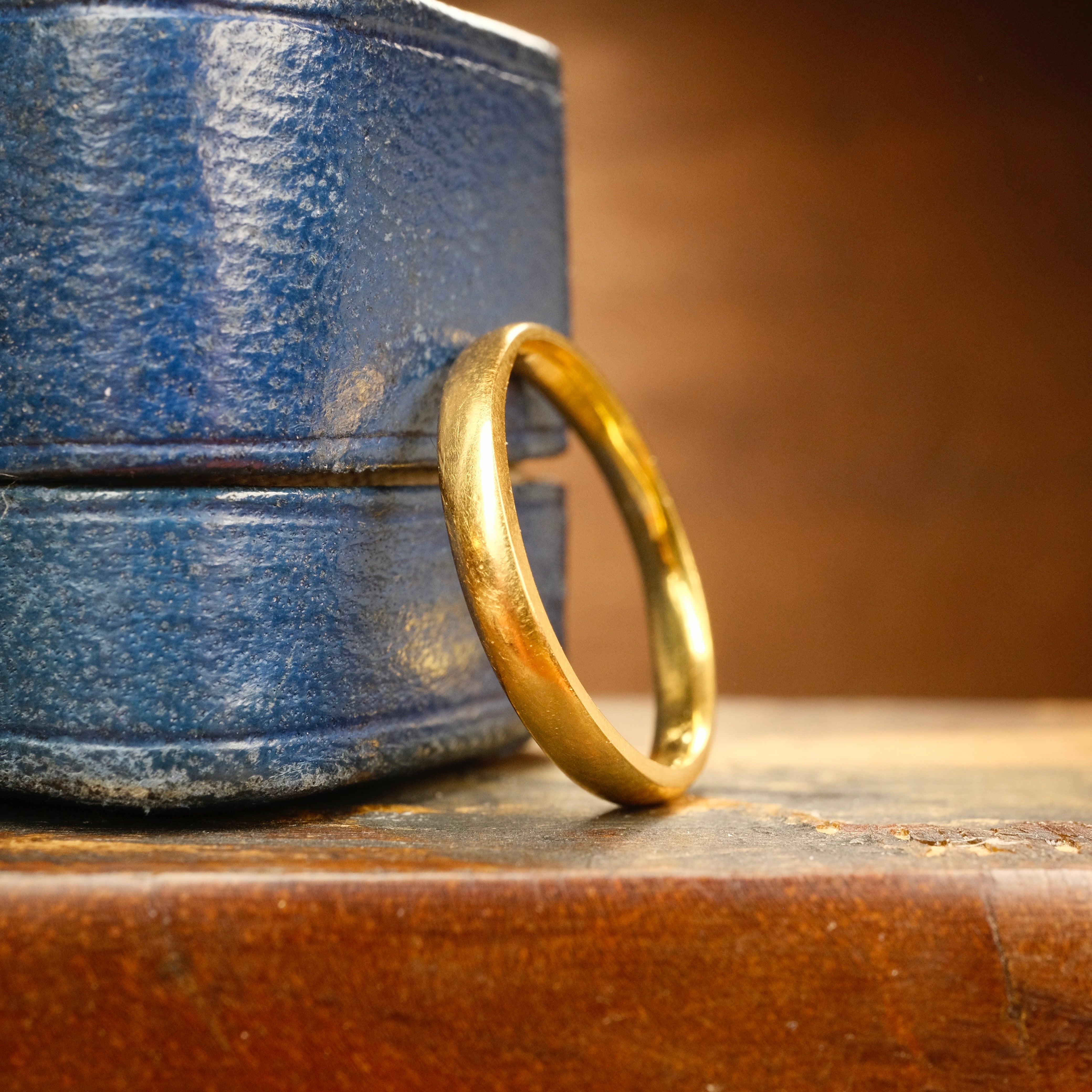 1920's, Vintage 22ct Gold Wedding Band Ring