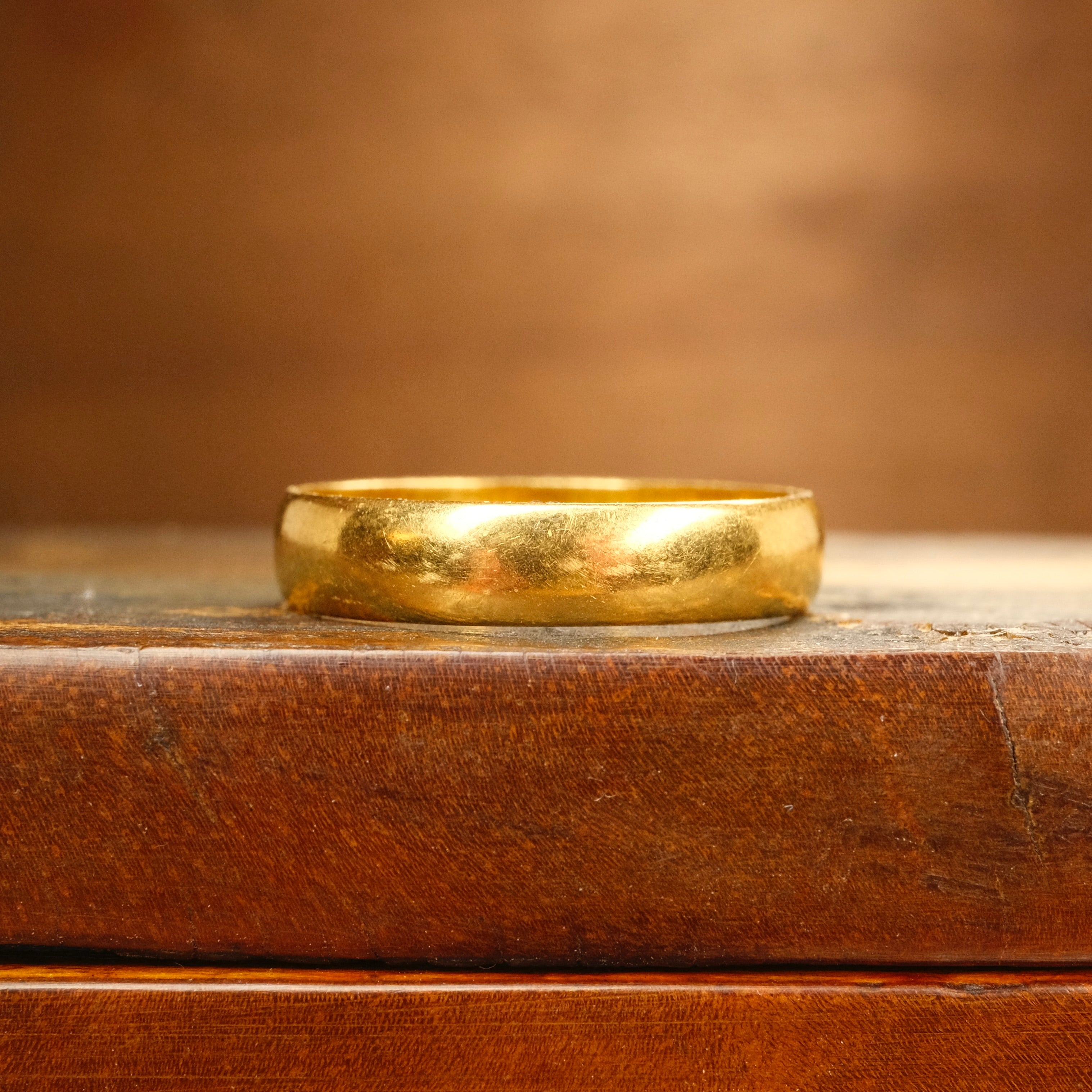 Vintage, 1950's, 22ct Gold Band Ring