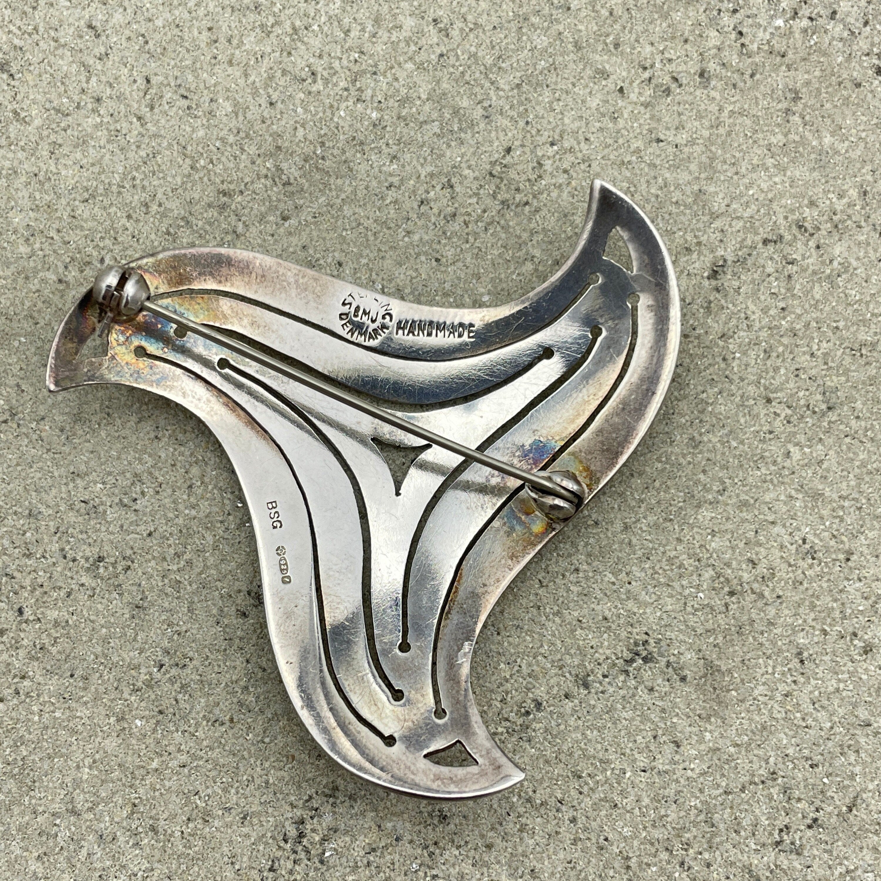 Vintage sterling 2025 silver brooches