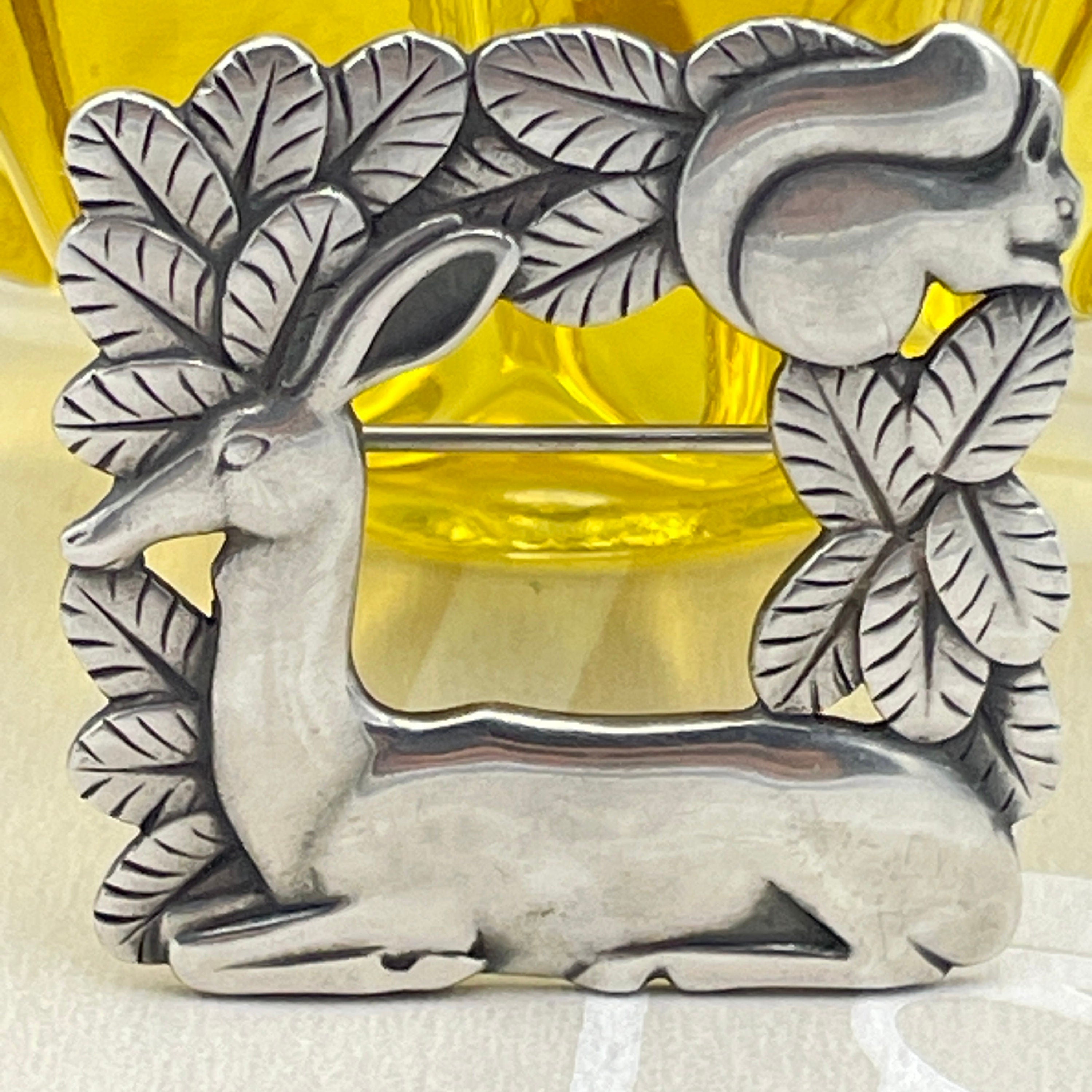Georg jensen deer brooch online